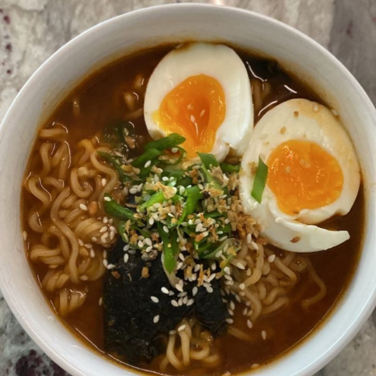 Egg ramen
